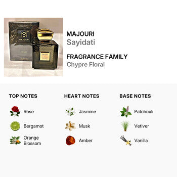 Majouri Ladies Classic Collection Sayidati EDP Spray 2.5 oz (Wholesale) - Luxurious Fragrance Available Online in Hong Kong & China