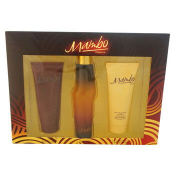 Liz Claiborne Mambo by Liz Claiborne for Men - 3 Pc Gift Set 3.4oz Cologne Spray, 3.4oz Body Moisturizer, 3.4oz Hair and Body Wash - Luxurious Fragrance Available Online in Hong Kong & China