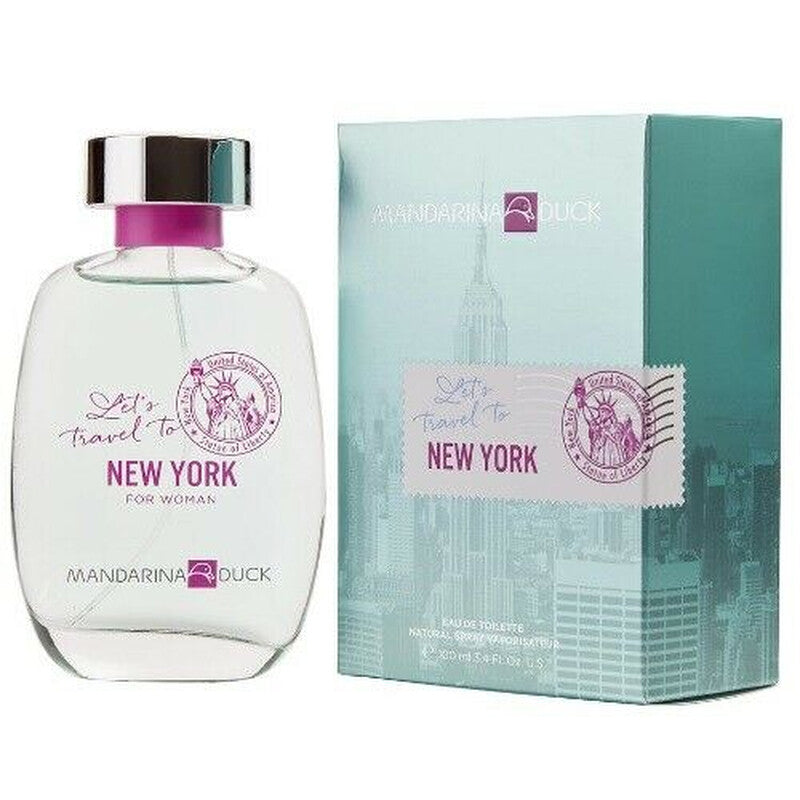 Mandarina Duck Ladies Let's Travel To New York For Woman EDT 3.4 oz Fragrances - Luxurious Fragrance Available Online in Hong Kong & China