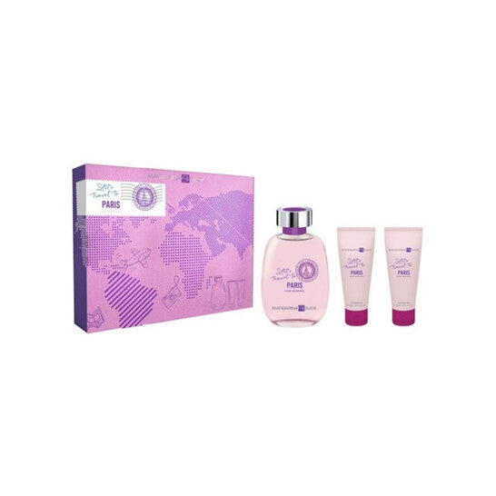Mandarina Duck Ladies Let's Travel To Paris Gift Set Fragrances - Luxurious Fragrance Available Online in Hong Kong & China
