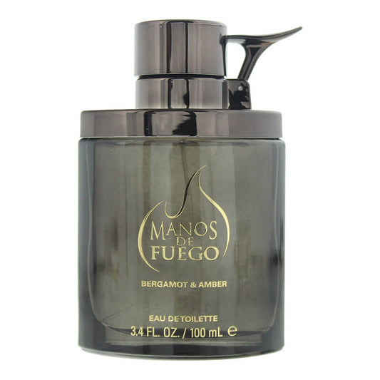 Manos De Fuego Men's Bergamot & Amber EDT Spray 3.38 oz (Tester) Fragrances (Wholesale) - Luxurious Fragrance Available Online in Hong Kong & China