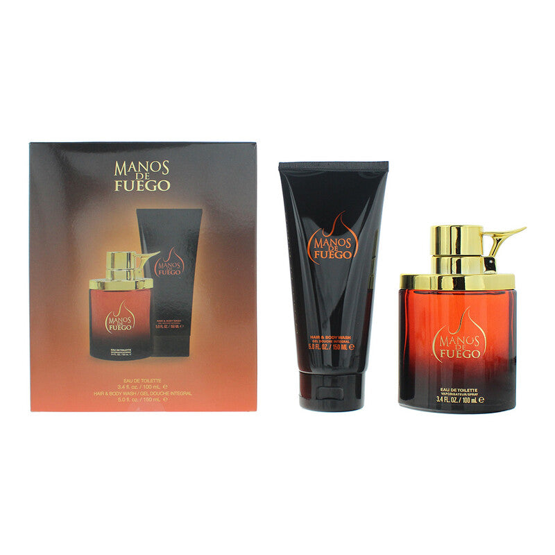 Manos De Fuego Men's Caliente Gift Set Fragrances (Wholesale) - Luxurious Fragrance Available Online in Hong Kong & China