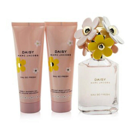 Marc Jacobs - Daisy Eau So Fresh Coffret: Eau De Toilette Spray 75ml/2.5oz + Body Lotion 75ml/2.5oz + Shower Gel 75ml/2.5oz  3pcs - Luxurious Fragrance Available Online in Hong Kong & China