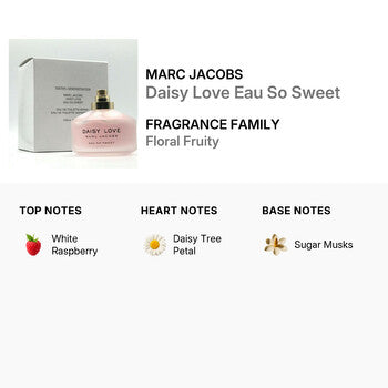 Marc Jacobs Ladies Daisy Love Eau So Sweet EDT Spray 3.4 oz (Tester) Fragrances (Wholesale) - Luxurious Fragrance Available Online in Hong Kong & China