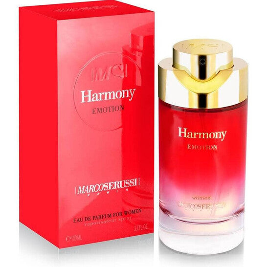 Marco Serussi Ladies Harmony Emotion Eau De Parfum EDP Spray 3.3 oz - Luxurious Fragrance Available Online in Hong Kong & China