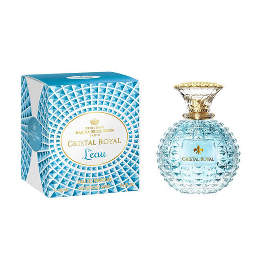 Marina De Bourbon Ladies Cristal Royal L'eau EDP Spray 3.4 oz Fragrances (Wholesale) - Luxurious Fragrance Available Online in Hong Kong & China