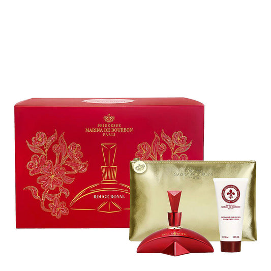 Marina De Bourbon Ladies Rouge Royal Gift Set Fragrances - Luxurious Fragrance Available Online in Hong Kong & China