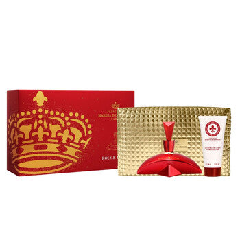 Marina De Bourbon Ladies Rouge Royal Gift Set Fragrances (Wholesale) - Luxurious Fragrance Available Online in Hong Kong & China