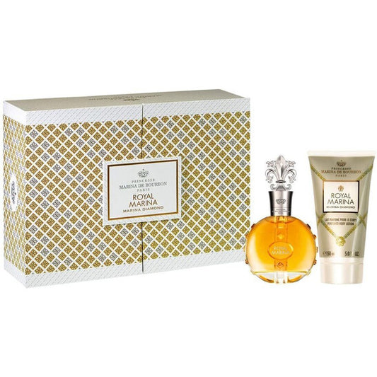 Marina De Bourbon Ladies Royal Marina Diamond Gift Set Fragrances - Luxurious Fragrance Available Online in Hong Kong & China