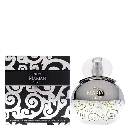 Armaf Marjan Silver by Armaf for Men - 3.4 oz EDP Spray - Luxurious Fragrance Available Online in Hong Kong & China