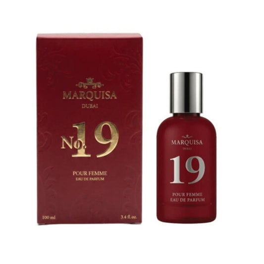 Marquisa Dubai Ladies No.19 EDP Spray 3.4 oz Fragrances (Wholesale) - Luxurious Fragrance Available Online in Hong Kong & China
