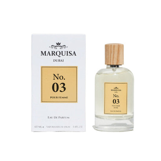 Marquisa Dubai Ladies No.3 EDP Spray 3.38 oz Fragrances (Wholesale) - Luxurious Fragrance Available Online in Hong Kong & China