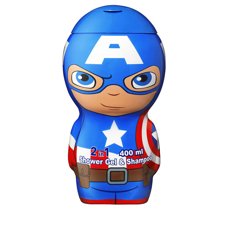 Marvel Boys Captain America Shampoo 13.5 oz Kids Fragrances - Luxurious Fragrance Available Online in Hong Kong & China