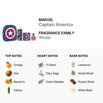 Marvel Men's Captain America Gift Set - Luxurious Fragrance Available Online in Hong Kong & China
