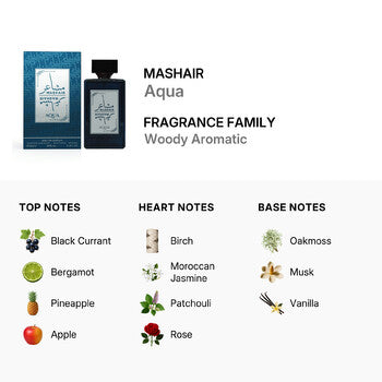 Mashair Men's Aqua EDP Spray 3.4 oz (Wholesale) - Luxurious Fragrance Available Online in Hong Kong & China
