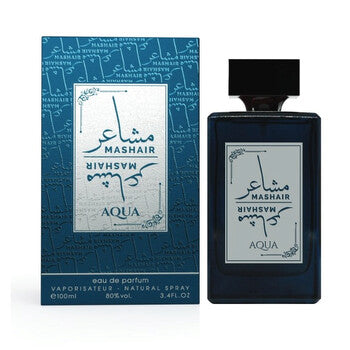 Mashair Men's Aqua EDP Spray 3.4 oz - Luxurious Fragrance Available Online in Hong Kong & China