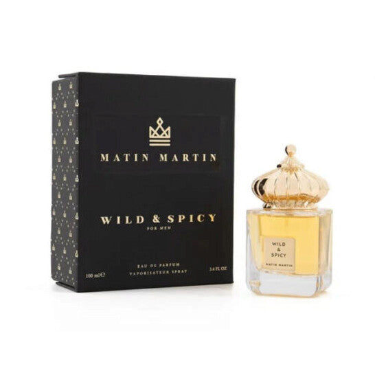 Matin Martin Men's Wild & Spicy EDP Spray 3.4 oz - Luxurious Fragrance Available Online in Hong Kong & China