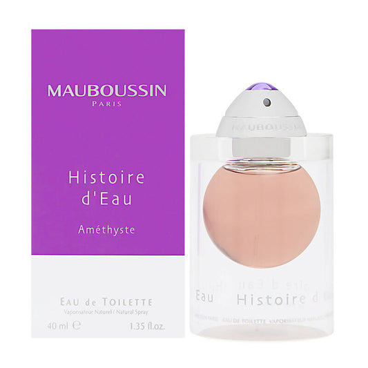Mauboussin Ladies Histoire D'eau Amethyste EDT Spray 1.3 oz Fragrances - Luxurious Fragrance Available Online in Hong Kong & China