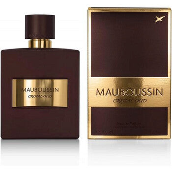 Mauboussin Men's Cristal Oud EDP Spray 3.4 oz - Luxurious Fragrance Available Online in Hong Kong & China