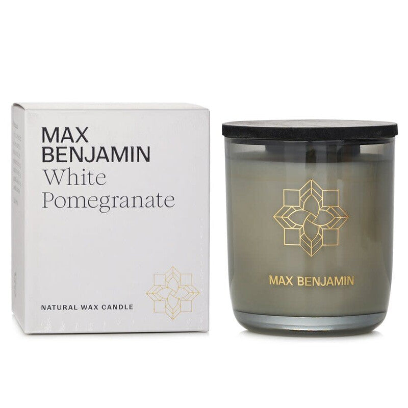 Max Benjamin Unisex White Pomegranate 7.4 oz Scented Candle - Luxurious Fragrance Available Online in Hong Kong & China