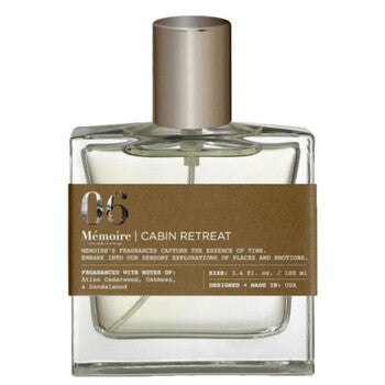 Memoire Archives Unisex 06 Cabin Retreat EDP 3.4 oz - Luxurious Fragrance Available Online in Hong Kong & China
