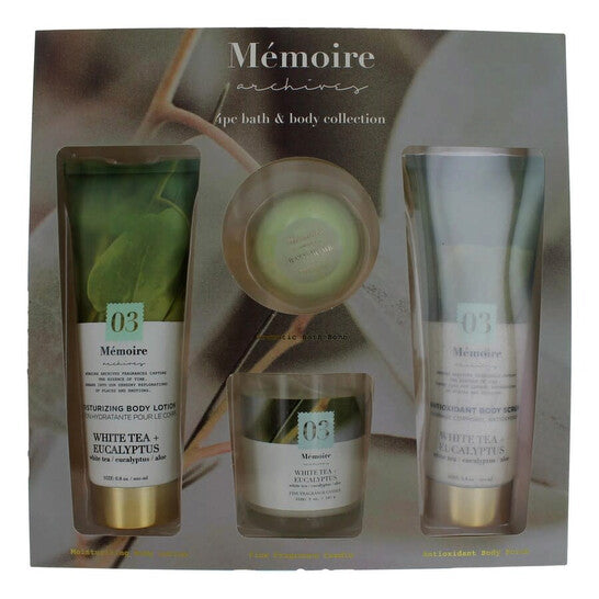Memoire Archives Unisex White Tea + Eucalyptus Gift Set ** 限時預訂優惠 Time-Limited Pre-Order Offer **