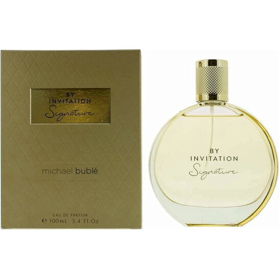 Michael Buble Ladies By Invitation Signature EDP 3.3 oz - Luxurious Fragrance Available Online in Hong Kong & China