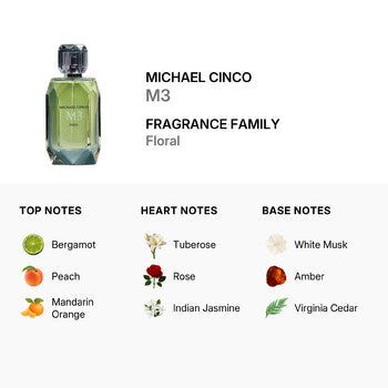 Michael Cinco Unisex M3 EDP Spray 3.4 oz (Wholesale) - Luxurious Fragrance Available Online in Hong Kong & China