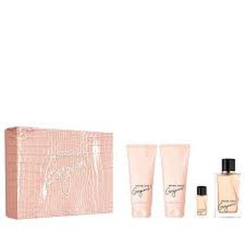 Michael Kors Ladies Gorgeous! 4pcs EDP Gift Set Fragrances (Wholesale) - Luxurious Fragrance Available Online in Hong Kong & China