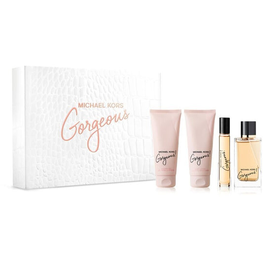 Michael Kors Ladies Gorgeous! Gift Set - Luxurious Fragrance Available Online in Hong Kong & China