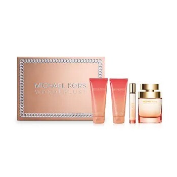 Michael Kors Ladies Wonderlust 4pcs EDP Gift Set Fragrances (Wholesale) - Luxurious Fragrance Available Online in Hong Kong & China
