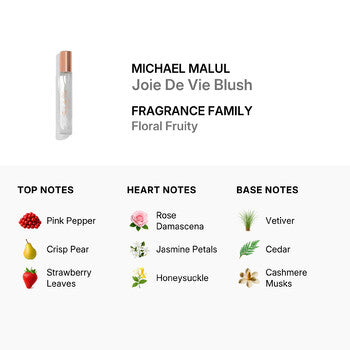 Michael Malul Ladies Joie De Vie Blush EDP Spray 0.34 oz Fragrances (Wholesale) - Luxurious Fragrance Available Online in Hong Kong & China