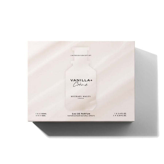 Michael Malul Ladies Vanilla+Creme Gift Set Fragrances - Luxurious Fragrance Available Online in Hong Kong & China