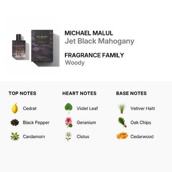 Michael Malul Unisex Jet Black Mahogany EDP Spray 3.4 oz Fragrances (Wholesale) - Luxurious Fragrance Available Online in Hong Kong & China