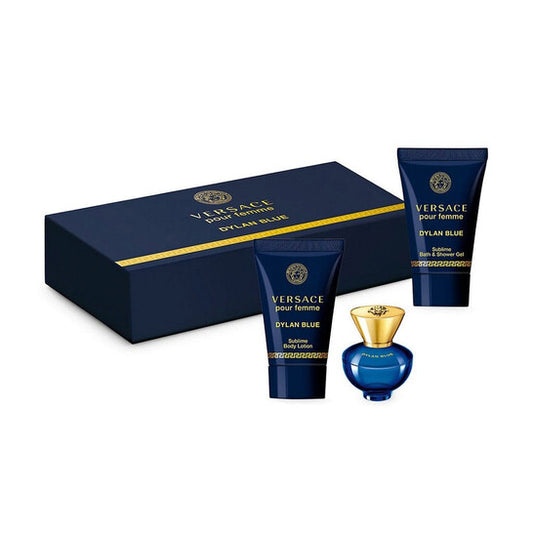 Versace Mini Set / Dylan Blue 3 Pc. Set (w) - Luxurious Fragrance Available Online in Hong Kong & China