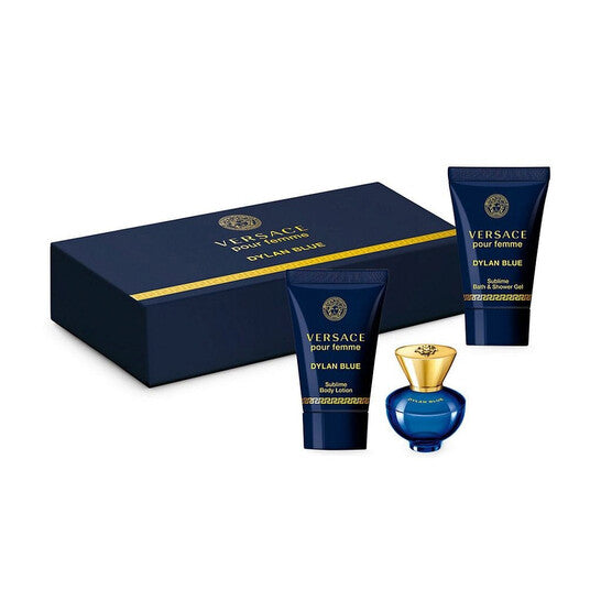 Versace Mini Set / Versace Dylan Blue 3 Pc. Set (w) (Wholesale) - Luxurious Fragrance Available Online in Hong Kong & China
