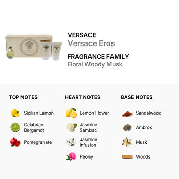 Versace Mini Set / Versace Eros 3 Pc. Set (w) - Luxurious Fragrance Available Online in Hong Kong & China