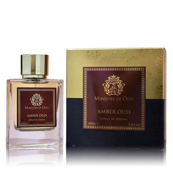 Ministry Of Oud Unisex Amber Oud Extrait de Parfum Spray 3.4 oz - Luxurious Fragrance Available Online in Hong Kong & China