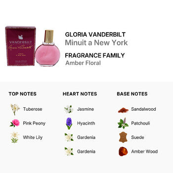 Gloria Vanderbilt Minuit a New York by Gloria Vanderbilt for Women - 3.38 oz EDP Spray - Luxurious Fragrance Available Online in Hong Kong & China