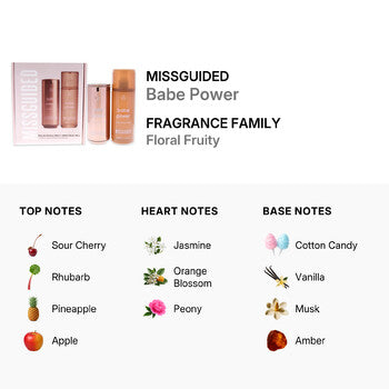 Missguided Ladies Babe Power Gift Set Fragrances (Wholesale) - Luxurious Fragrance Available Online in Hong Kong & China