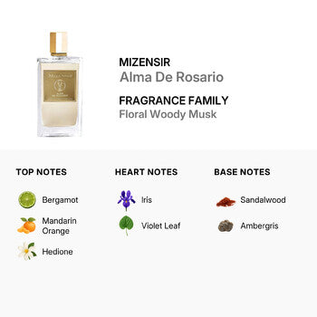 Mizensir Unisex Alma De Rosario EDP Spray 3.4 oz (Wholesale) - Luxurious Fragrance Available Online in Hong Kong & China