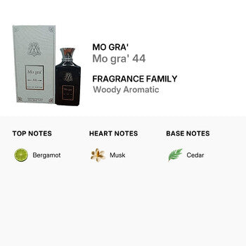 Mo Gra' Unisex Mo gra' 44 EDP 3.4 oz (Wholesale) - Luxurious Fragrance Available Online in Hong Kong & China