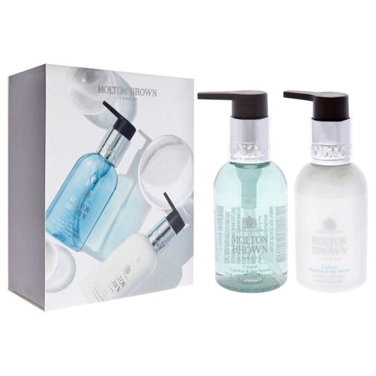 Molton Brown Coastal Cypress And Sea Fennel Set By For Unisex 2 Pc Gift Set - Luxurious Fragrance Available Online in Hong Kong & China