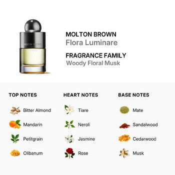 Molton Brown Ladies Flora Luminare EDT 3.4 oz - Luxurious Fragrance Available Online in Hong Kong & China