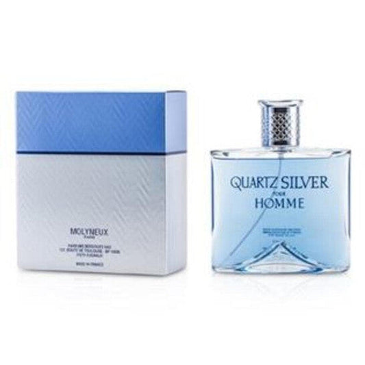 Molyneux Men's Quartz Silver EDT Spray 3.3 oz Fragrances (Wholesale) - Luxurious Fragrance Available Online in Hong Kong & China