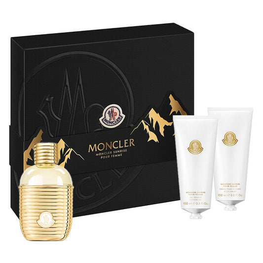 Moncler Ladies Sunrise Pour Femme 3pcs EDP Gift Set Fragrances - Luxurious Fragrance Available Online in Hong Kong & China
