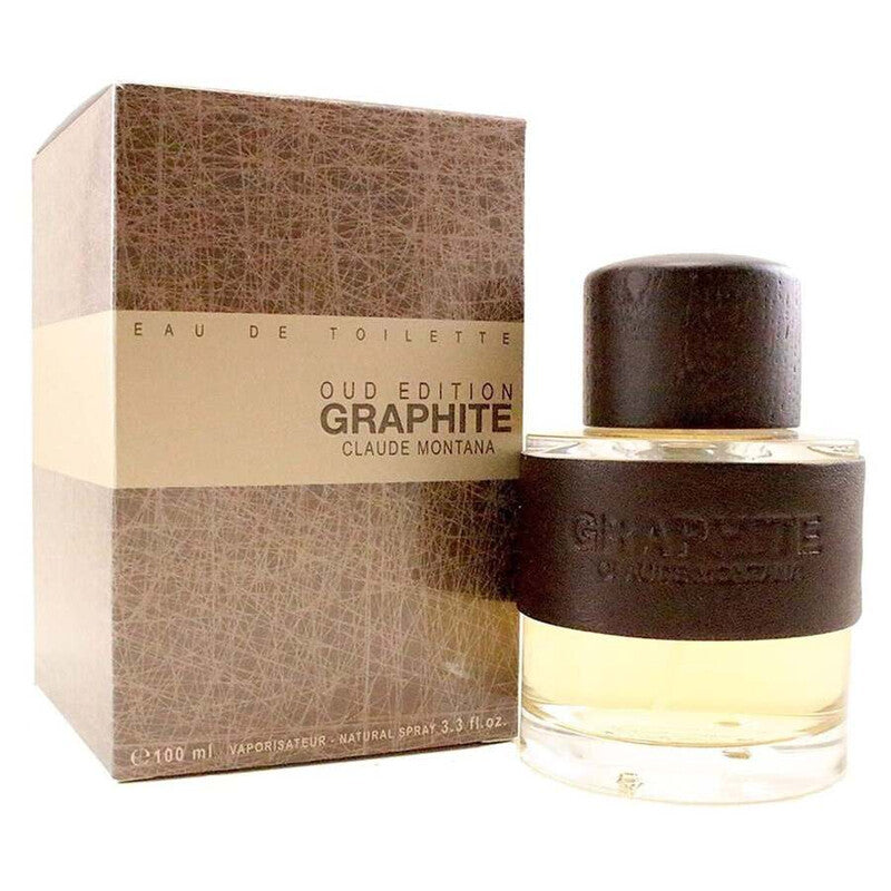 Montana Men's Graphite Oud Edition EDT Spray 3.4 oz Fragrances - Luxurious Fragrance Available Online in Hong Kong & China