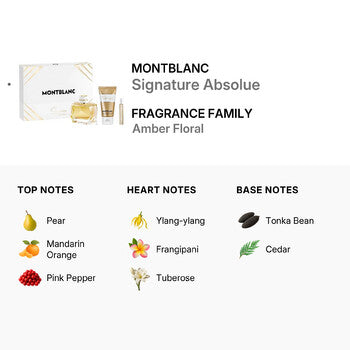 Montblanc Ladies Signature Absolue Gift Set - Luxurious Fragrance Available Online in Hong Kong & China
