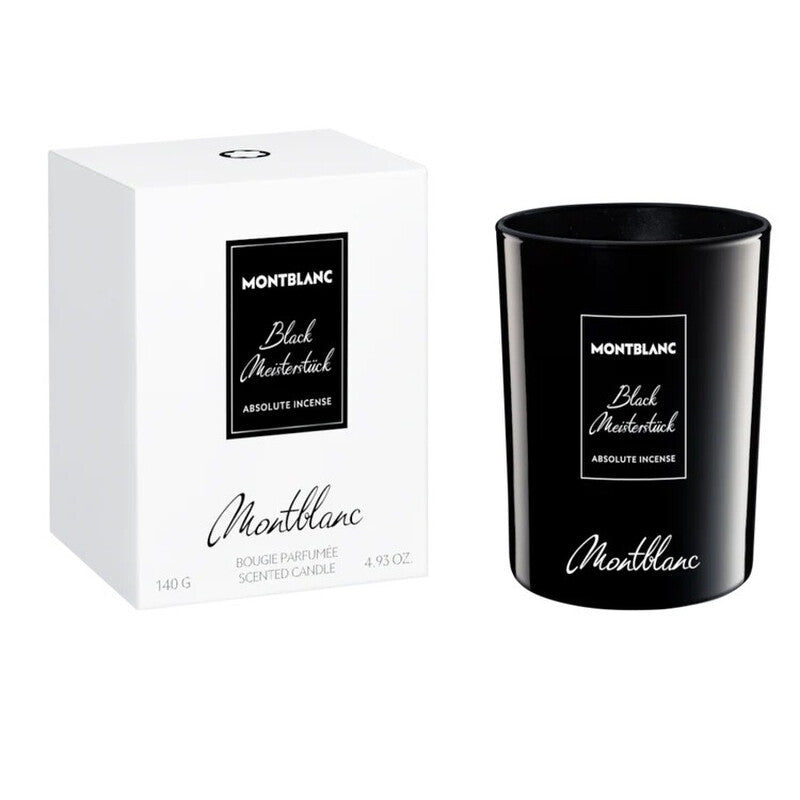 Montblanc Men's Black Meisterstuck 4.93 oz (Tester) Scented Candle - Luxurious Fragrance Available Online in Hong Kong & China