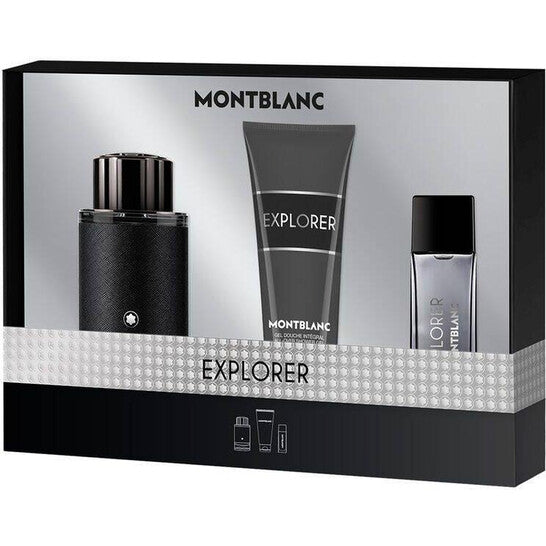 Montblanc Men's Explorer 3pcs EDP Gift Set Fragrances (Wholesale) - Luxurious Fragrance Available Online in Hong Kong & China